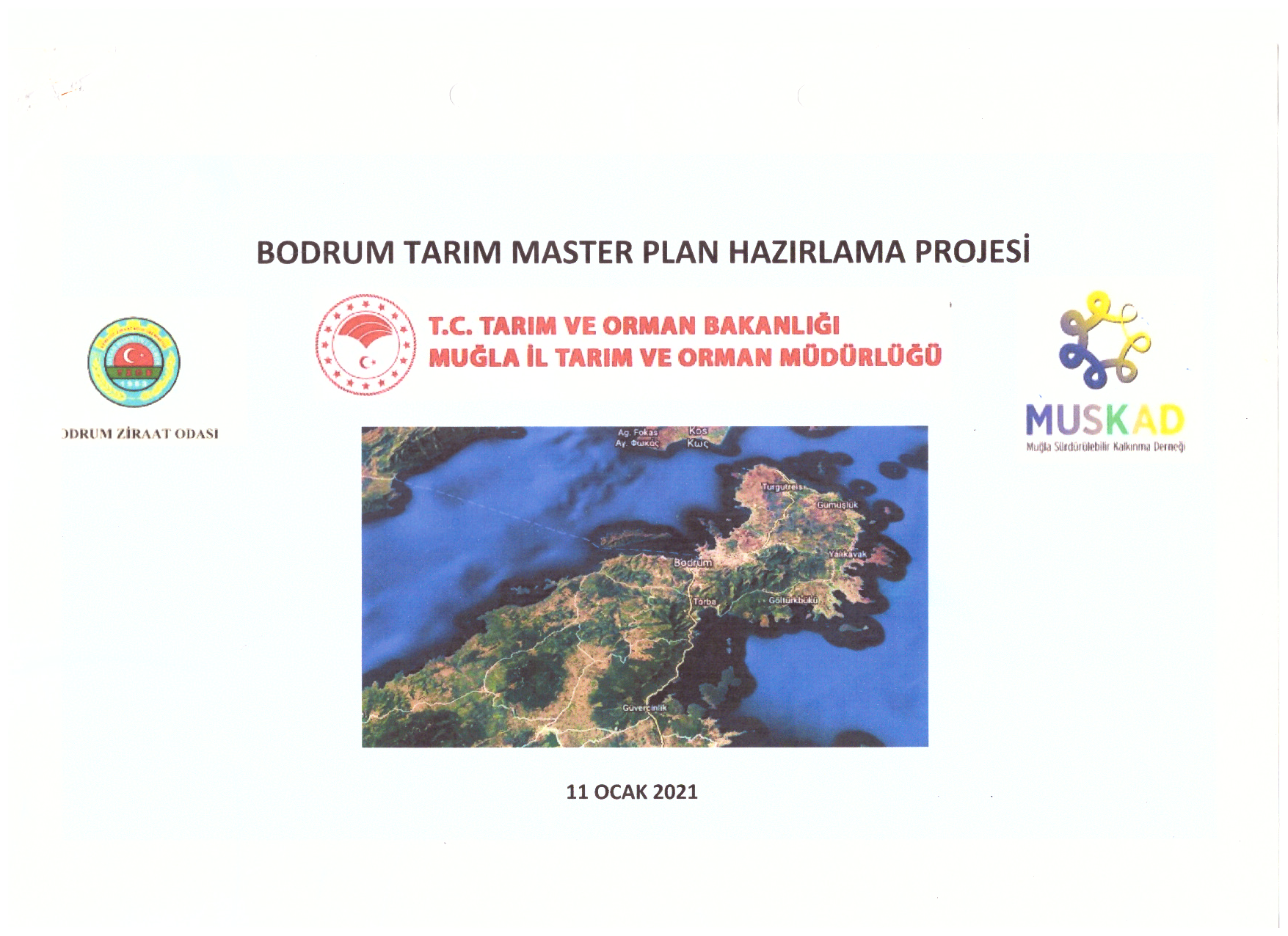Bodrum Tarım Master Planı Hazırlama Projesi
